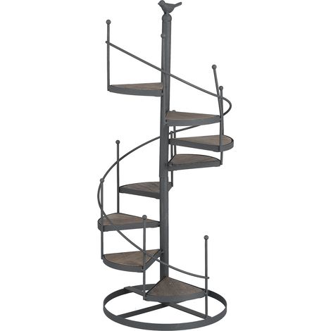 Étagère à plantes décorative de Style européen, support multifonctionnel en fer forgé, facile à installer pour le balcon et le salon (1/5)