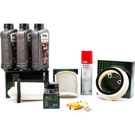Kit Entretien Révision pour YAMAHA XP 500 TMAX de 2007 - Huile IGOL PROPULS PERFORMANCE 10w40 3L