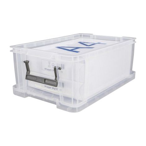 Boîte de rangement plastique 10 L incolore (1/5)