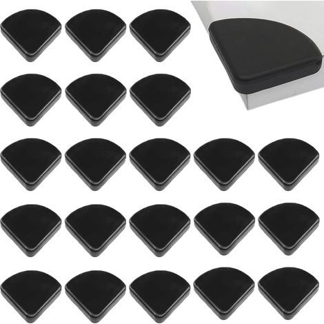 CCYKXA 50 Pieces Baby Table Corner Protectors, Table Corner Guards, Table Corner Protectors, Furniture Corner Protectors, Table Corner Protectors (Black)