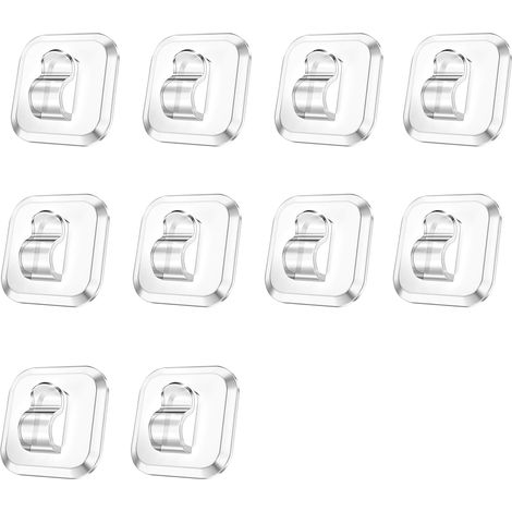 Clips d'installation faciles, fije de forma sécurisé les (1/5)