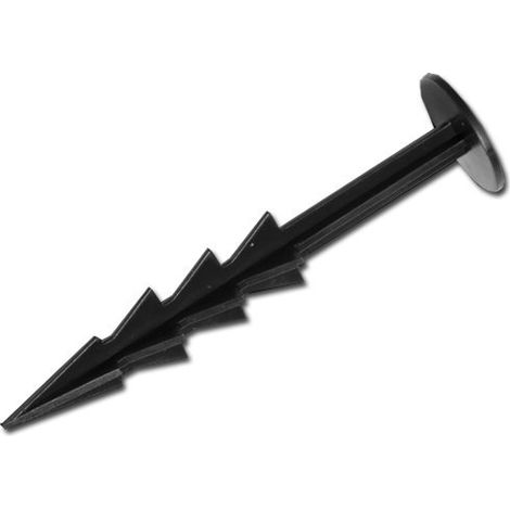 LOT DE 50 12 CM LONGUE ERDANKER - D'ANCRAGE AU SOL - ERDNÄGEL - PIQUET POUR BÂCHE ANTI-MAUVAISES HERBES OU BRADAS