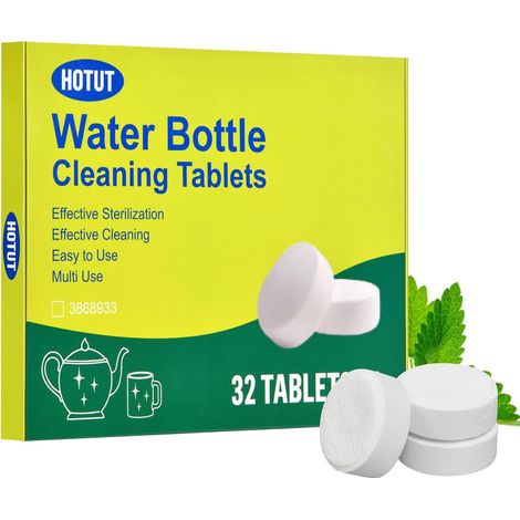 Pastilles Nettoyantes Machine à Café, pour Bouteilles, 32pcs (1/5)