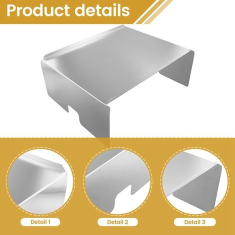 couleur : comme sur la photo. Matériau : grille de barbecue en acier inoxydable avec déflecteur de chaleur en acier inoxydable. Compatible avec Traeger.