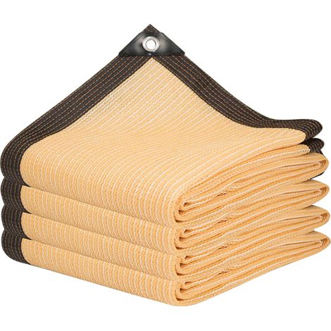 Filet D'Ombrage, Voiles D'ombrage 85% UV Toile D'Ombrage, Tissu D'ombrage Serres Coupe Ventpour La Couverture avec Oeillets, pour Serre/Jardin/Pergola/Patio Lawn