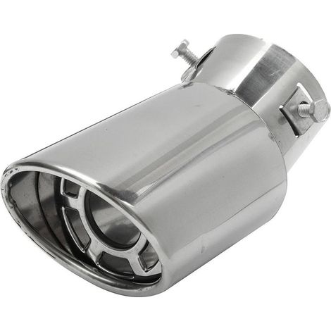 Embout d'échappement en acier inoxydable pour voiture, silencieux arrière, modification de pot d'échappement, compatible avec la plupart des voitures (1/5)