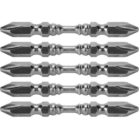 tournevisÉlément de visseuse électrique - Bits Double Face Antiglisse Alliage 65mm - 5 pièces (1/5)