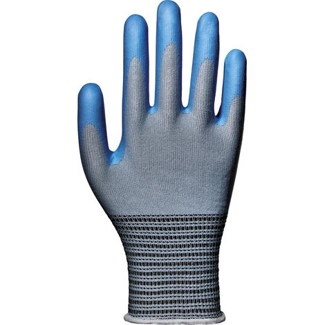 SIR SAFETY SYSTEM FOOD LOCKER Gants de protection anticoupure bleu ciel Taille 7 Lot de 12 paires