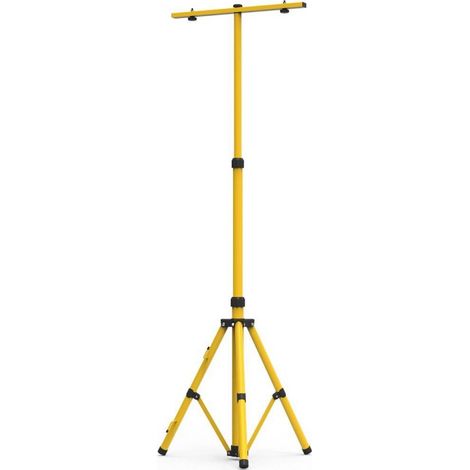Trépied Pour Projecteurs LED - Hauteur Réglable Jusqu'à 1,6 M - Métal Robuste - Pour Chantier Garage Rénovation - 1 Pièce