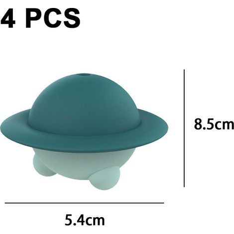 Kugelförmige Eisform – für Whisky und Cocktails – 2,5 cm Durchmesser – lebensmittelechtes Silikon – 2er-Set (1/5)