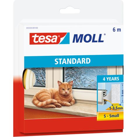 Tesa Guarnizione Bianco 9 mm x 6 metri