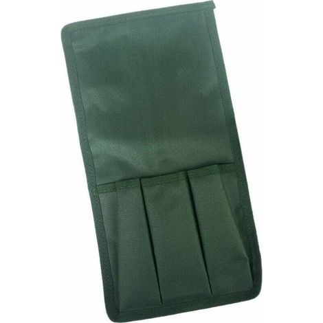Sac de jardinage pliable avec coussin genouillère, sac ceinture multi-poches grande capacité pour outils (1/5)