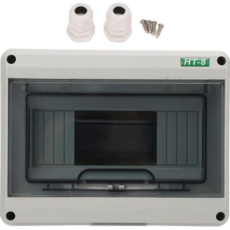 Boîtier de distribution électronique, alimentation à découpage, protection de distribution, étanche, ABS, 8 broches (1/4)