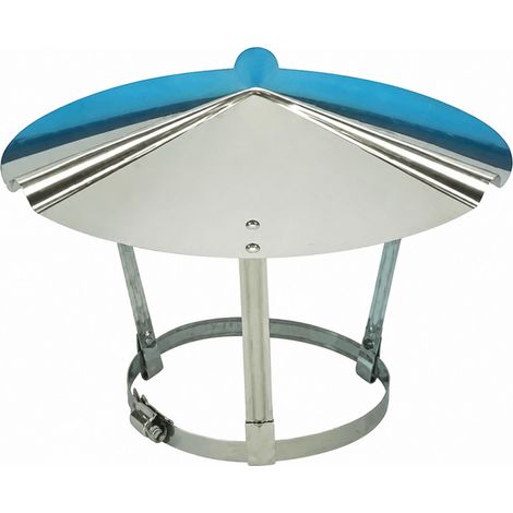 Cappello cinese in acciaio inox N°2, da 120 a 140