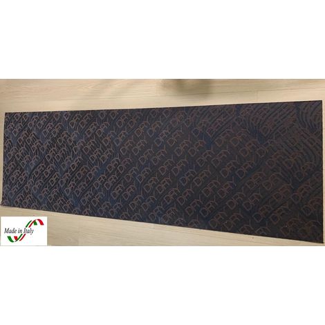 TAPPETO PASSATOIA SOTTOLAVELLO PER CUCINA CASA HOTEL RISTORANTE COLORE BLU H 0,67 X 2,10 M (1/3)