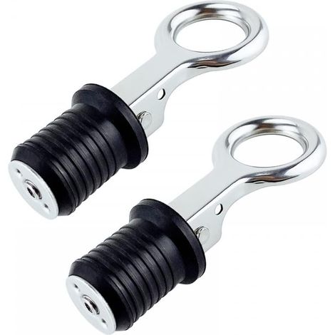 2 Pièces Bouchon de Vidange,Acier Inoxydable 304,Ouverture 25mm 32mm,Caoutchouc,Bateau Marine (1/5)
