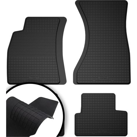 Alfombrillas de goma para: Audi A4 B9 sportback, sedan, station wagon, avant, allroad (2015-)