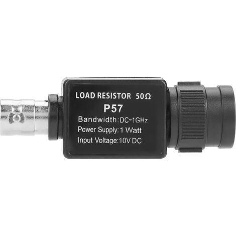 P57 50 Ohm schwarzer BNC-BNC-Buchse 50KY Q9 Adapterstecker, Zubehör (1/5)