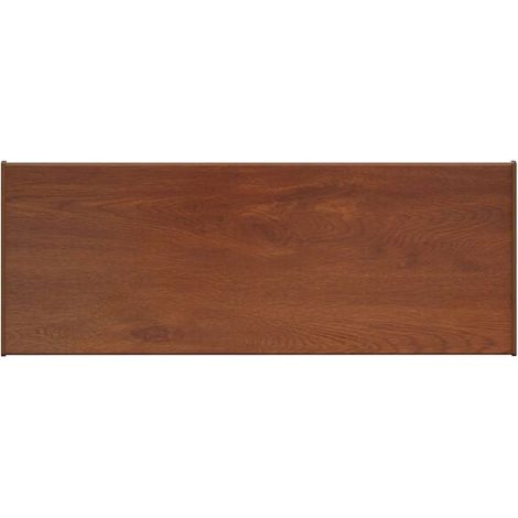 Appuis de fenêtre en bois brun, 60 x 30 x 4,5 cm, en PVC.