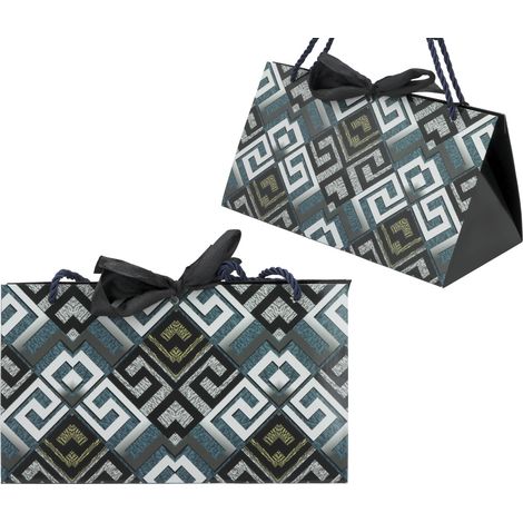 Juego de 6 bolsas decorativas - Estampado geométrico (carmani) (1/4)