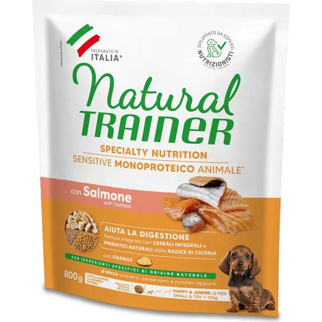 Trainer Natural Sensitive per Cani Puppy/Junior Mini con Salmone (1/2)