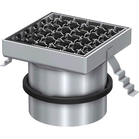 ACO Aufsatzstück Passavant 150x150/ L15 V2A/ rutschh./Rost lose eingelegt, 5141.92.22