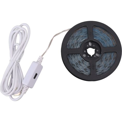 Meter langer LED-Lichtstreifen mit Vollspektrum, dimmbar und induktionsbetrieben, für Zimmerpflanzen (5V), wasserdicht. (1/5)