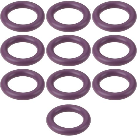 10x Car Air Conditioning Condenser Pipe Seals 64508374959, 1018823 Compatible with AUDI 100 80 A1 A3 A4 A5 A6 A7