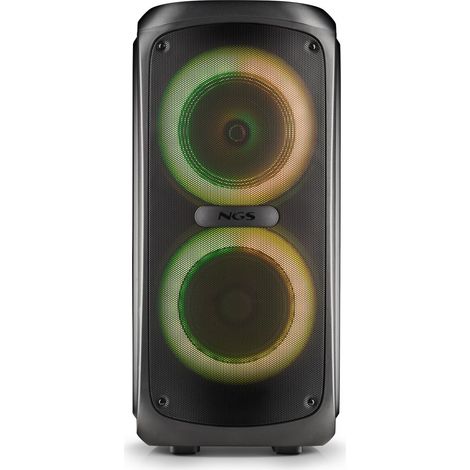 Altavoz PortÃ¡til Ngs Wild Temper De 200w Compatible Con TecnologÃ­a Bt Y Tws/ Usb/aux In. BaterÃ­a.
