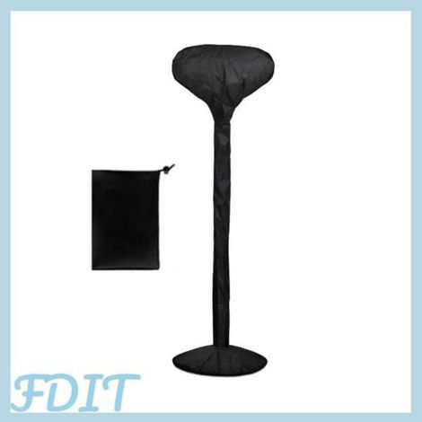housse de chauffage d'extérieur Housse de chauffage de terrasse avec fermeture éclair, imperméable, -vent, jardin (1/5)