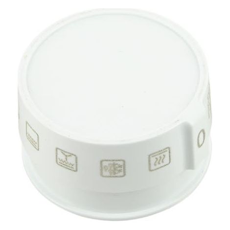 Bouton programmateur blanc 9074281 - cuisiniere fagor (1/2)