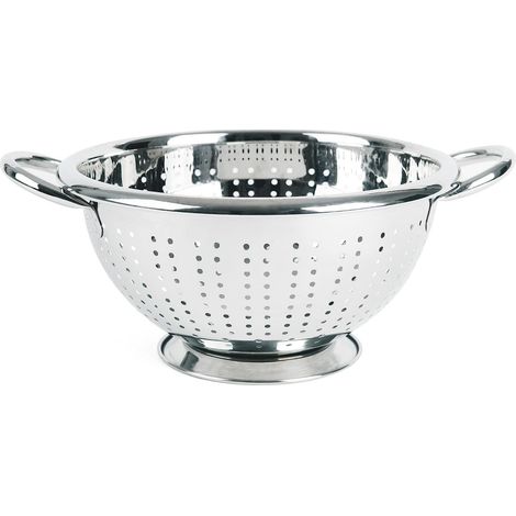Excelsa Scolapasta Tradizionale, Acciaio Inossidabile, Argento, 22 cm (1/3)