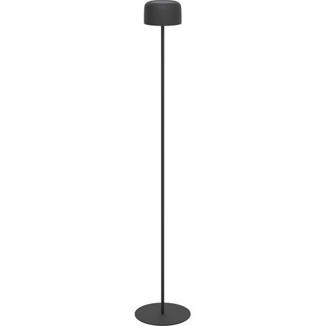 Lampade Ricaricabili Esternoroccanova-L Acciaio Nero Led 2,8W 270Lm Ip44