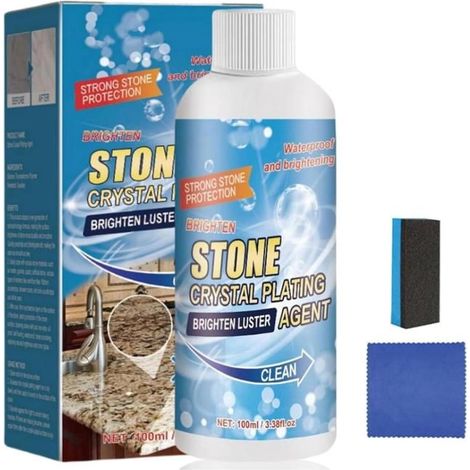 Nettoyant Détachant pour Pierre,Nettoyant pour Détachant pour Pierre,Marble Cleaner Stain Remover,Nettoyante Polissage Marbre,100 ml (1/5)