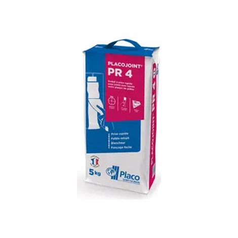 Enduit à joint poudre à prise normale Placojoint PR4 – sac 5 kg - PLACO