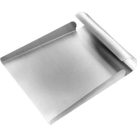 Spatule À Pâte - Racloir En Acier Inoxydable Pour Farine Et Pâtes - Outil De Cuisine Polyvalent Pour Boulangerie Et Pâtisserie - 1 Pièce (1/5)