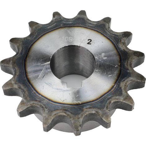 Gehärtetes Kettenblatt Waryński 10B1 (R1 5/8) Z-15 Loch 25 mm (1/5)