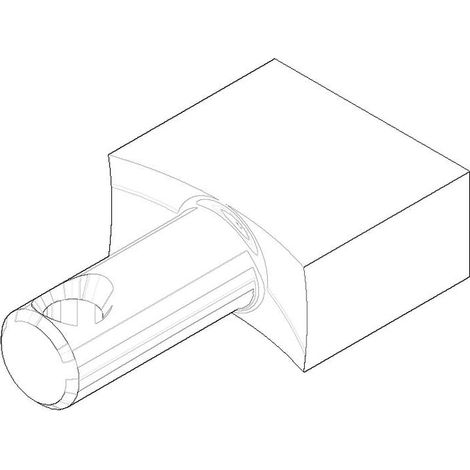 DO Zugknopf ERSATZTEILE 092067002 26 x 15 x 7 mm Chrom