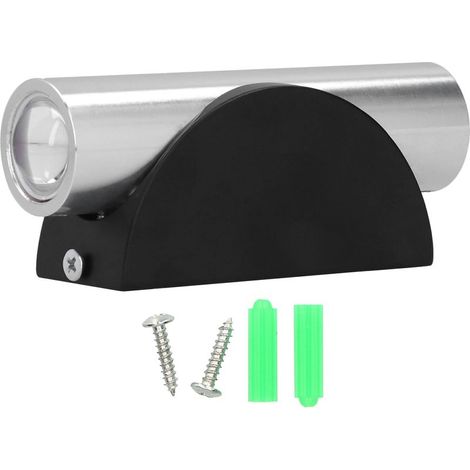 2-W-LED-Wandleuchte mit zwei Leuchtenköpfen für den Innenbereich, ideal für Hausbar, Veranda oder andere Dekorationsbereiche – grünes Licht, AC 85–265 V (1/5)