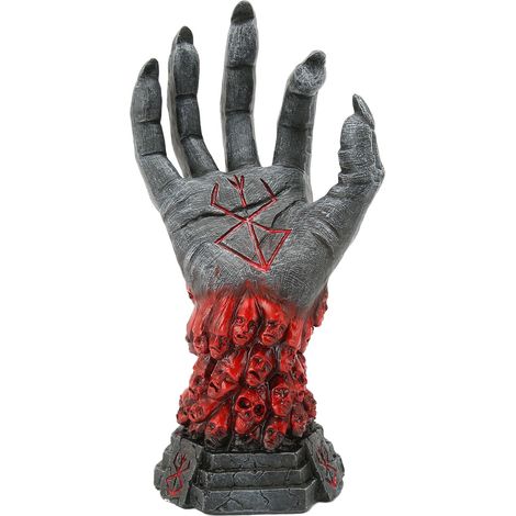 Dekorative Halloween-Handstatue aus Kunstharz, gruselige Handskulptur für Zuhause, Büro und Arbeitszimmer (1/5)