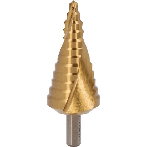 KS Tools HSS-TiN Stufenbohrer,Ø 6-37 mm, 12 Stufen (1/3)