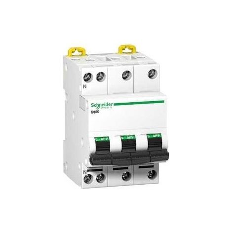 Schneider A9N21418 Leistungsschalter 3P+N 25A Kurve d Prodis dt40n