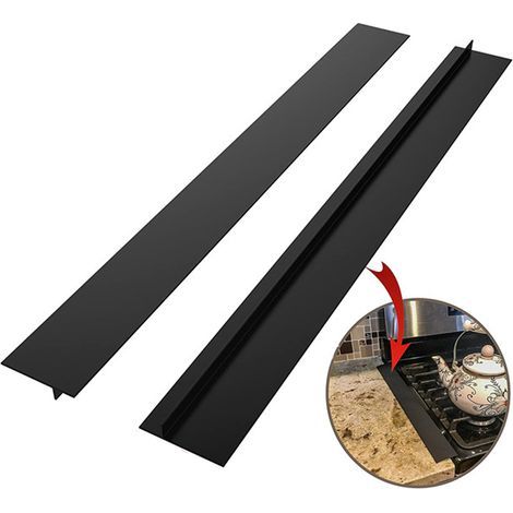 1 Silikon-Fugenabdeckung, hitzebeständig bis 230 °C, rutschfest, für Kochfeld und Backofen, 53 cm (1/5)