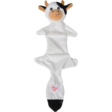 Jeu en peluche vache friandises a cacher pour chien (1/3)