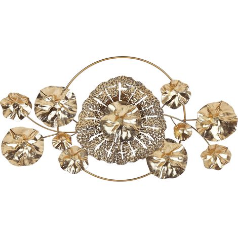 Wall Decor CHROMIUM Metal 50 cm Red