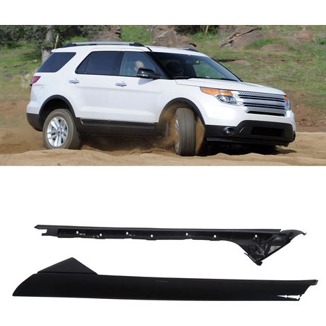 Glänzend schwarze Windschutzscheiben-Säulenverkleidung für Ford Explorer 2011–2019 BB5Z7803136AA BB5Z-7803136-AB 926-451 Übergroße Innen- und Außenverkleidungen Rechte Seite (1/5)