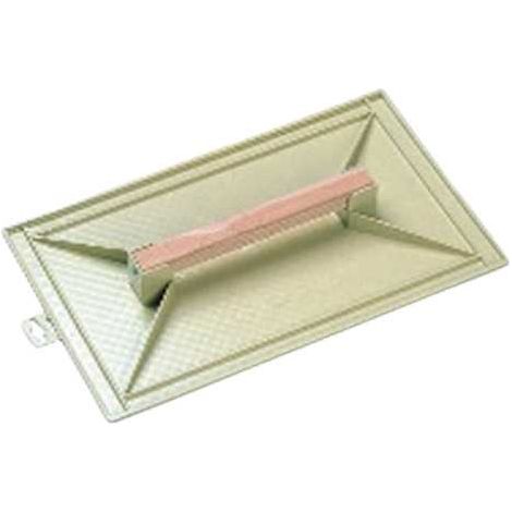 Taloche rectangulaire Taliaplast TS2 44x15 cm ABS beige manche bois
