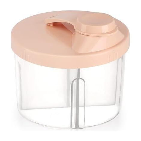 Dispensador de leche en polvo, caja de 4 compartimentos, dispensador portátil de leche para bebés, contenedor de alimentos para exteriores