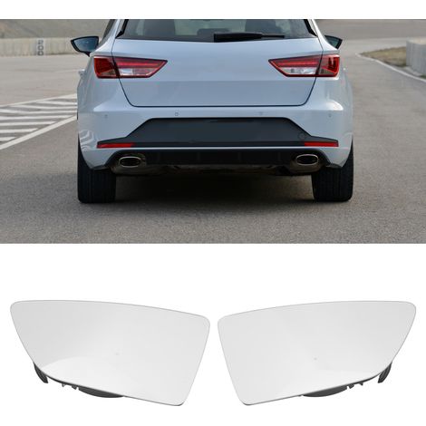 Rétroviseurs extérieurs chauffants (gauche et droite, paire, 5F0857521 et 5F0857522) pour Seat Leon Mk3 pré-restylage (2013-2016) (1/5)