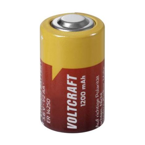 VOLTCRAFT ER14250 Pile spéciale 1/2 LR6 (AA) button-top Li-SoCl2 3.6 V 1200 mAh 1 pc(s) S224392 (1/2)